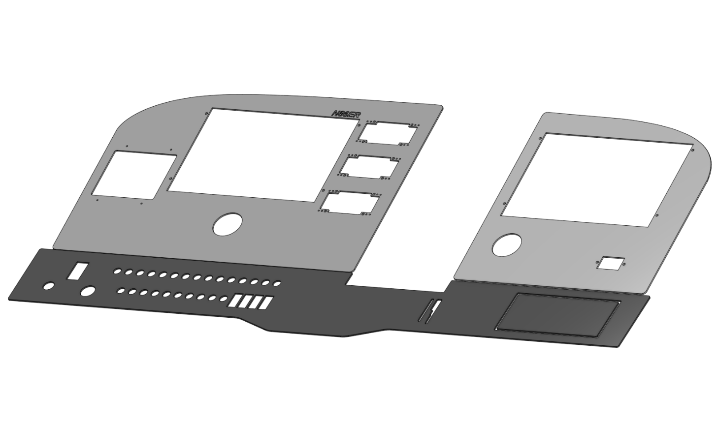 Complete Custom Cessna 172 Panels